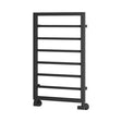 Eastbrook Ryton Straight Framed Designer Towel Radiator 800mm x 500mm - Matt Anthracite - 61.0008 - TAP 'N' SHOWER