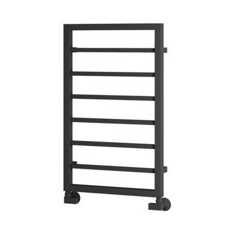 Eastbrook Ryton Straight Framed Designer Towel Radiator 800mm x 500mm - Matt Anthracite - 61.0008 - TAP 'N' SHOWER