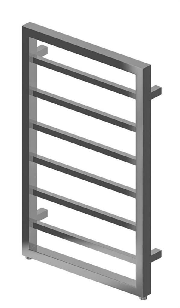 Eastbrook Ryton Straight Framed Designer Towel Radiator 800mm x 500mm - Chrome - 61.0014 - TAP 'N' SHOWER