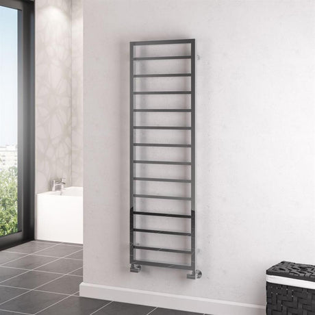 Eastbrook Ryton Straight Framed Designer Towel Radiator 1600mm x 500mm - Chrome - 61.0018 - TAP 'N' SHOWER