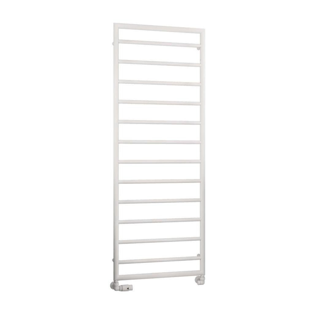Eastbrook Kenilworth Straight Framed Designer Towel Radiator 1600mm x 600mm - Matt White - 61.0025 - TAP 'N' SHOWER