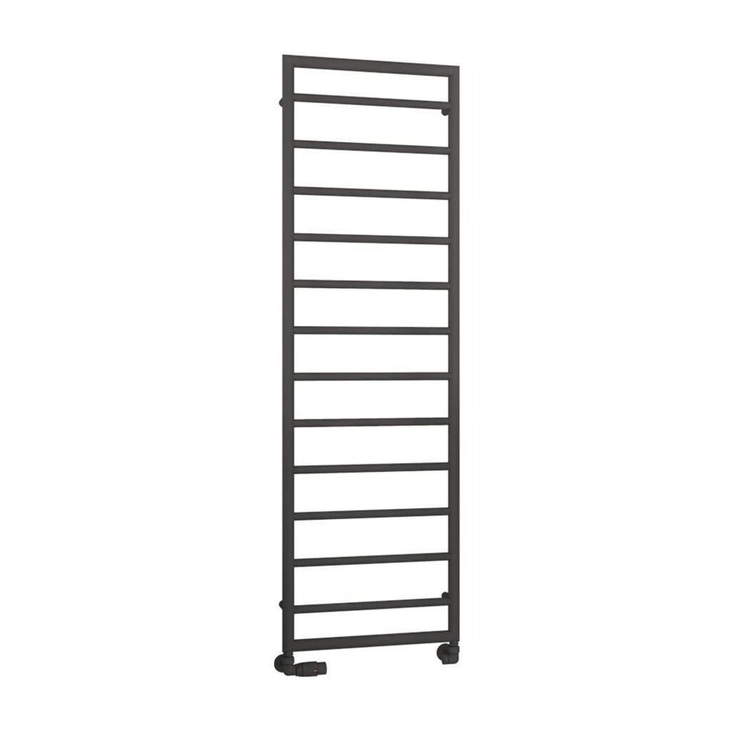 Eastbrook Kenilworth Straight Framed Designer Towel Radiator 1600mm x 500mm - Matt Anthracite - 61.0030 - TAP 'N' SHOWER