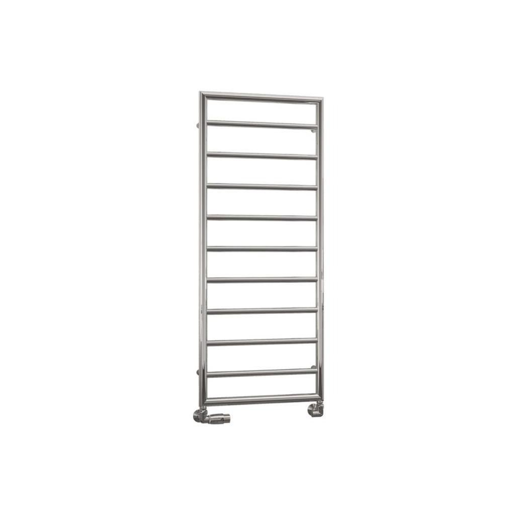 Eastbrook Kenilworth Straight Framed Designer Towel Radiator 1200mm x 500mm - Chrome - 61.0034 - TAP 'N' SHOWER