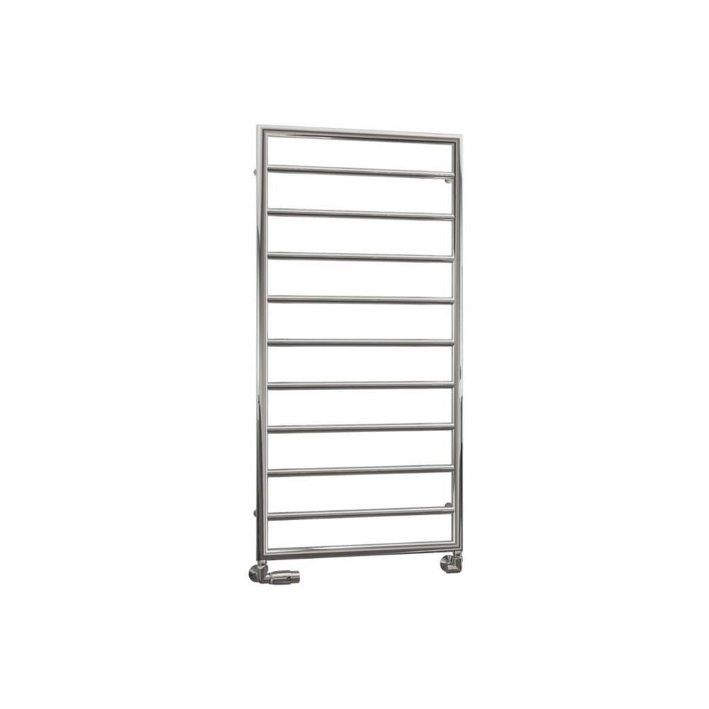Eastbrook Kenilworth Straight Framed Designer Towel Radiator 1200mm x 600mm - Chrome - 61.0035 - TAP 'N' SHOWER