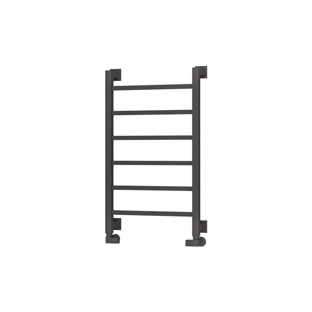 Eastbrook Loxley Square Straight Designer Towel Radiator 800mm x 500mm - Matt Anthracite - 61.0042 - TAP 'N' SHOWER