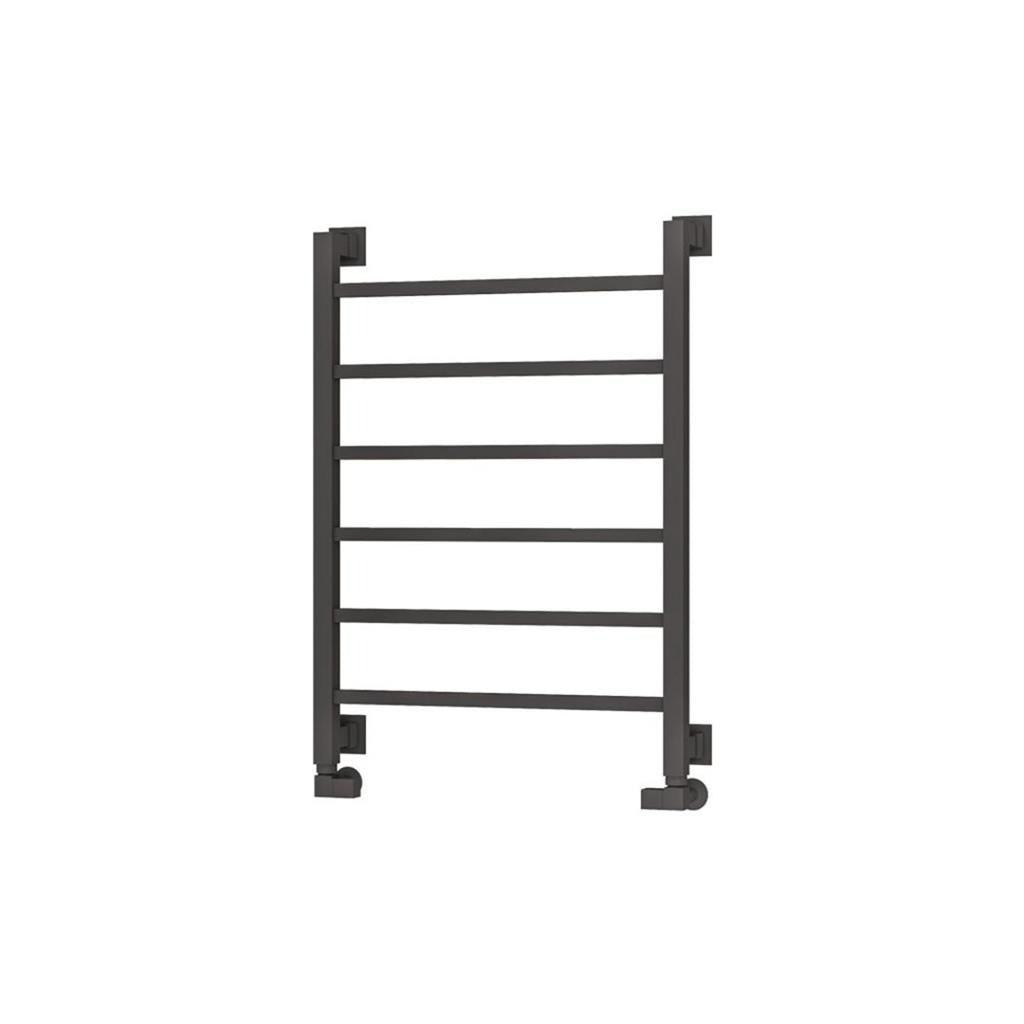 Eastbrook Loxley Square Straight Designer Towel Radiator 800mm x 600mm - Matt Anthracite - 61.0043 - TAP 'N' SHOWER