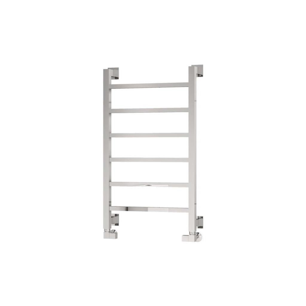 Eastbrook Loxley Square Straight Designer Towel Radiator 800mm x 500mm - Chrome - 61.0046 - TAP 'N' SHOWER