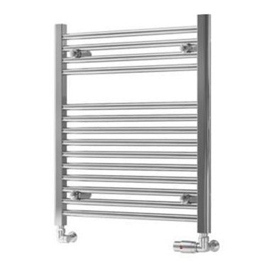 Eastbrook Biava 688mm x 600mm HV Straight Ladder Towel Radiator - Chrome - 61.0076 - TAP 'N' SHOWER