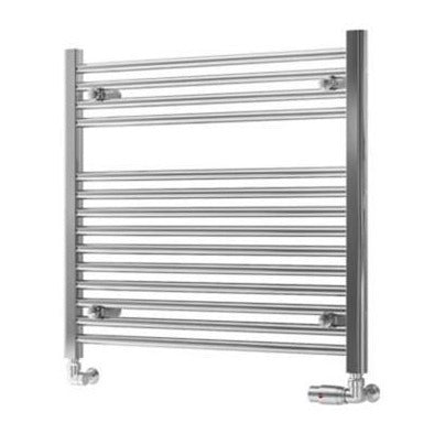 Eastbrook Biava 688mm x 750mm HV Straight Ladder Towel Radiator - Chrome - 61.0077 - TAP 'N' SHOWER