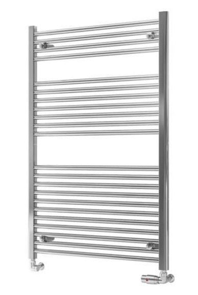 Eastbrook Biava HV Straight Ladder Towel Radiator 1118mm x 750mm - Chrome - 61.0080 - TAP 'N' SHOWER