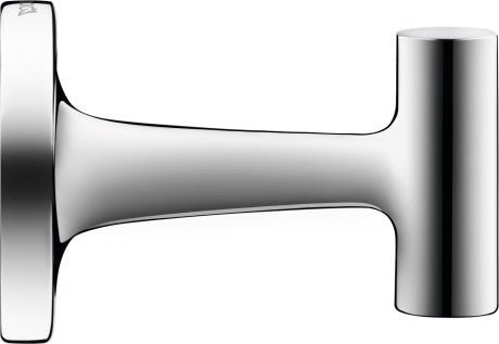 Duravit Starck T Wall Mounted Towel Hook 60 x 99 x 60mm - Chrome - 0099291000 - TAP 'N' SHOWER