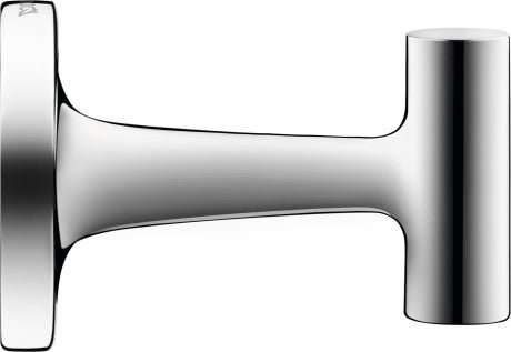 Duravit Starck T Wall Mounted Towel Hook 60 x 99 x 60mm - Chrome - 0099291000 - TAP 'N' SHOWER