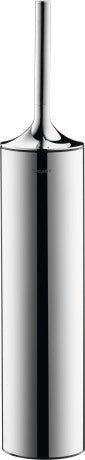 Duravit Starck T Freestanding Toilet Brush Set 80 x 80 x 432mm - Chrome - 0099451000 - TAP 'N' SHOWER