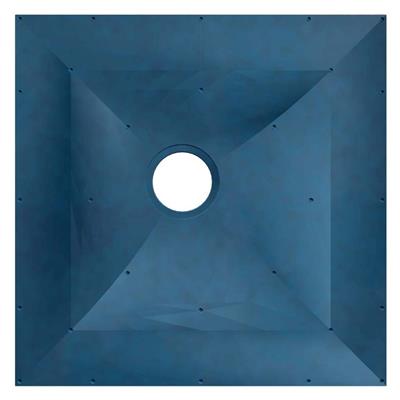 Eastbrook Biava Wetroom Floor Former with Standard Waste 1000mm x 1000mm - 65.0002 - TAP 'N' SHOWER