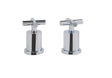 JTP Solex Panel Manual Valves - Chrome - 66809