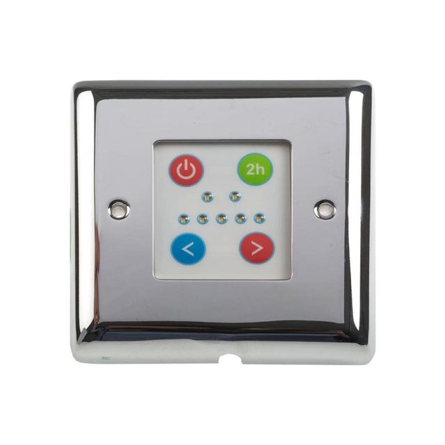 Eastbrook Crafton Temperature Control Panel Cover - Chrome - 67.0005 - TAP 'N' SHOWER