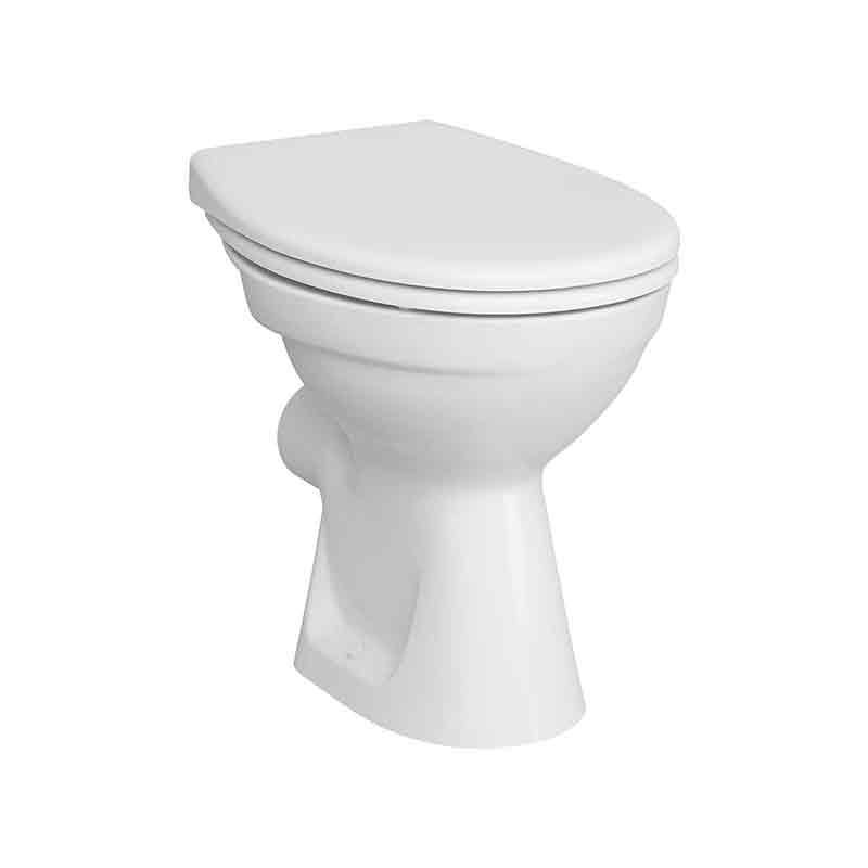 Vitra Arkitekt Close Coupled Low Level WC Pan Only 355mm - White - 6858L003 - 0891 - TAP 'N' SHOWER