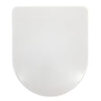 RAK - Resort Mini Soft Close Quick Release Wrap Over Toilet Seat and Cover - White - RAKSEAT006 - TAP 'N' SHOWER
