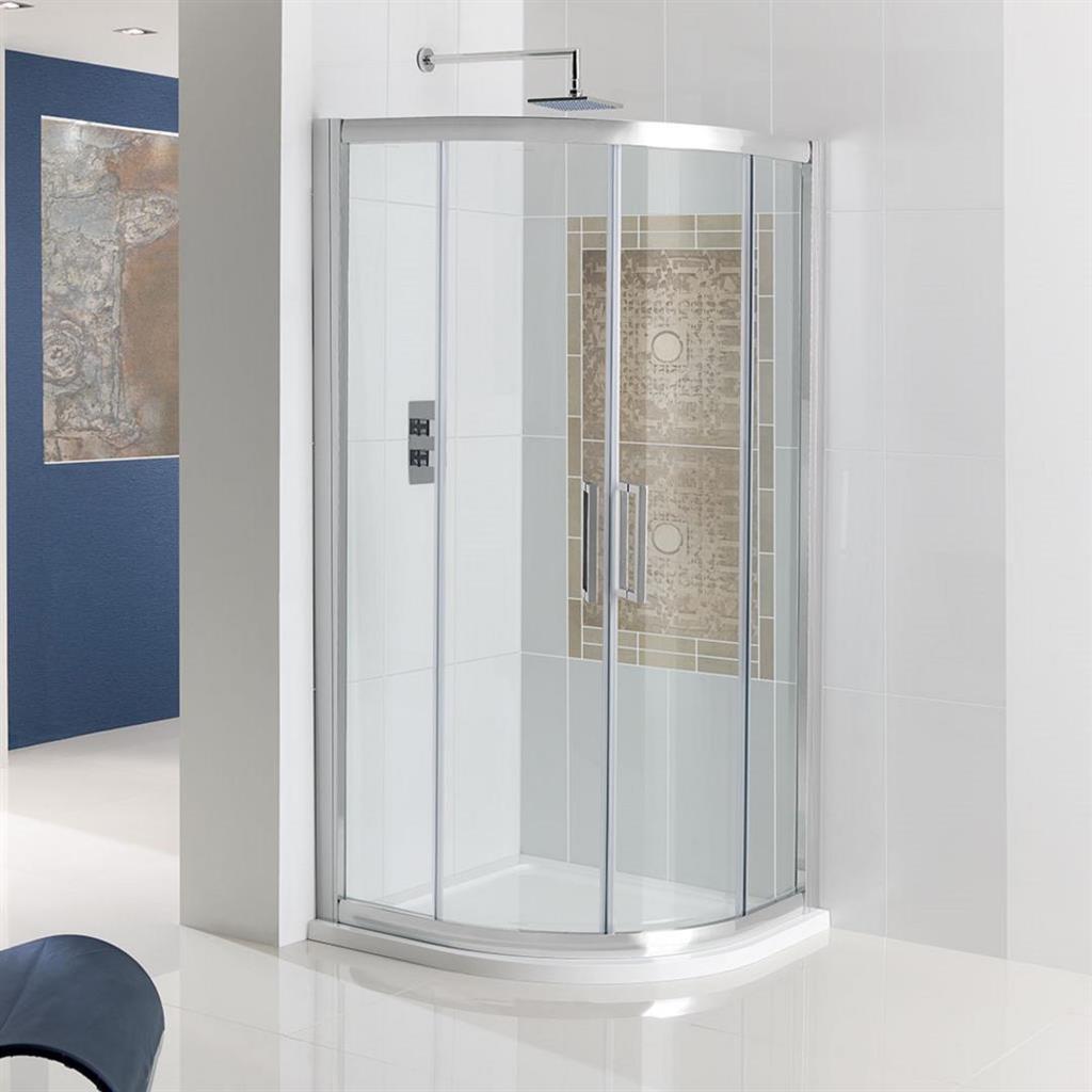 Eastbrook Corniche Double Door Quadrant Shower Enclosure 900mm - 69.0060 - TAP 'N' SHOWER