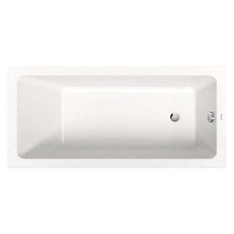 Duravit No.1 Single Ended Rectangular Bath 700mm x 1500mm - White - 700487000000000 - TAP 'N' SHOWER