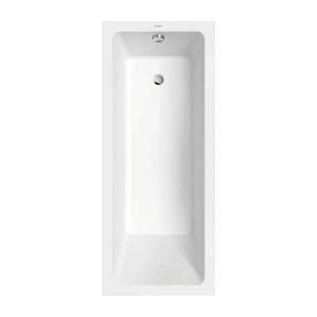 Duravit No.1 Single Ended Rectangular Bath 700mm x 1700mm - White - 700489000000000 - TAP 'N' SHOWER