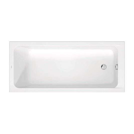 Duravit D - Code Single Ended Bathtub 1750 x 750mm - White - 700671000000000 - TAP 'N' SHOWER