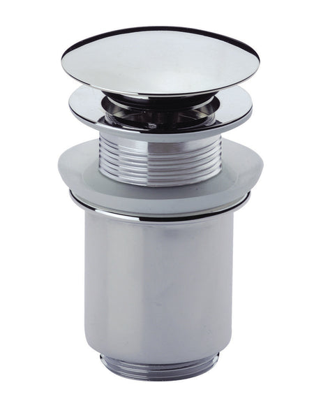 JTP Unslotted Click Clack Basin Waste - Chrome - 709CC