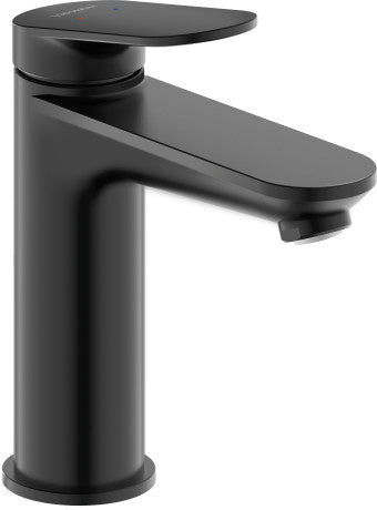 Duravit Wave Single Lever Basin Mixer M - Size - Matt Black - WA1020002046 - TAP 'N' SHOWER