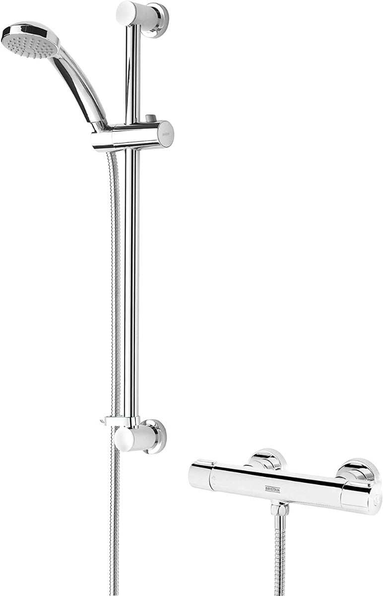 Bristan Frenzy FastFit CoolTouch Bar Mixer Shower with Shower Kit - Ch