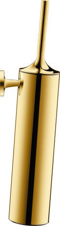 Duravit Starck T Wall Mounted Toilet Brush Set 80 x 80 x 435mm - Polished Gold - 0099463400 - TAP 'N' SHOWER