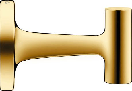 Duravit Starck T Wall Mounted Towel Hook 60 x 99 x 60mm - Polished Gold - 0099293400 - TAP 'N' SHOWER