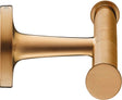 Duravit Starck T Wall Mounted Double Toilet Paper Holder 255 x 255 x 50mm - Brushed Bronze - 0099380400 - TAP 'N' SHOWER