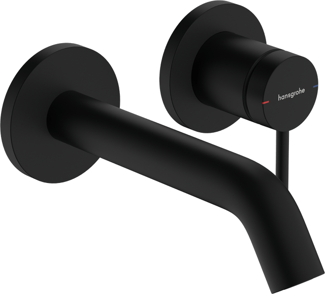 Hansgrohe Tecturis S Single Lever Basin Mixer - Matt Black - 73350670 - TAP 'N' SHOWER