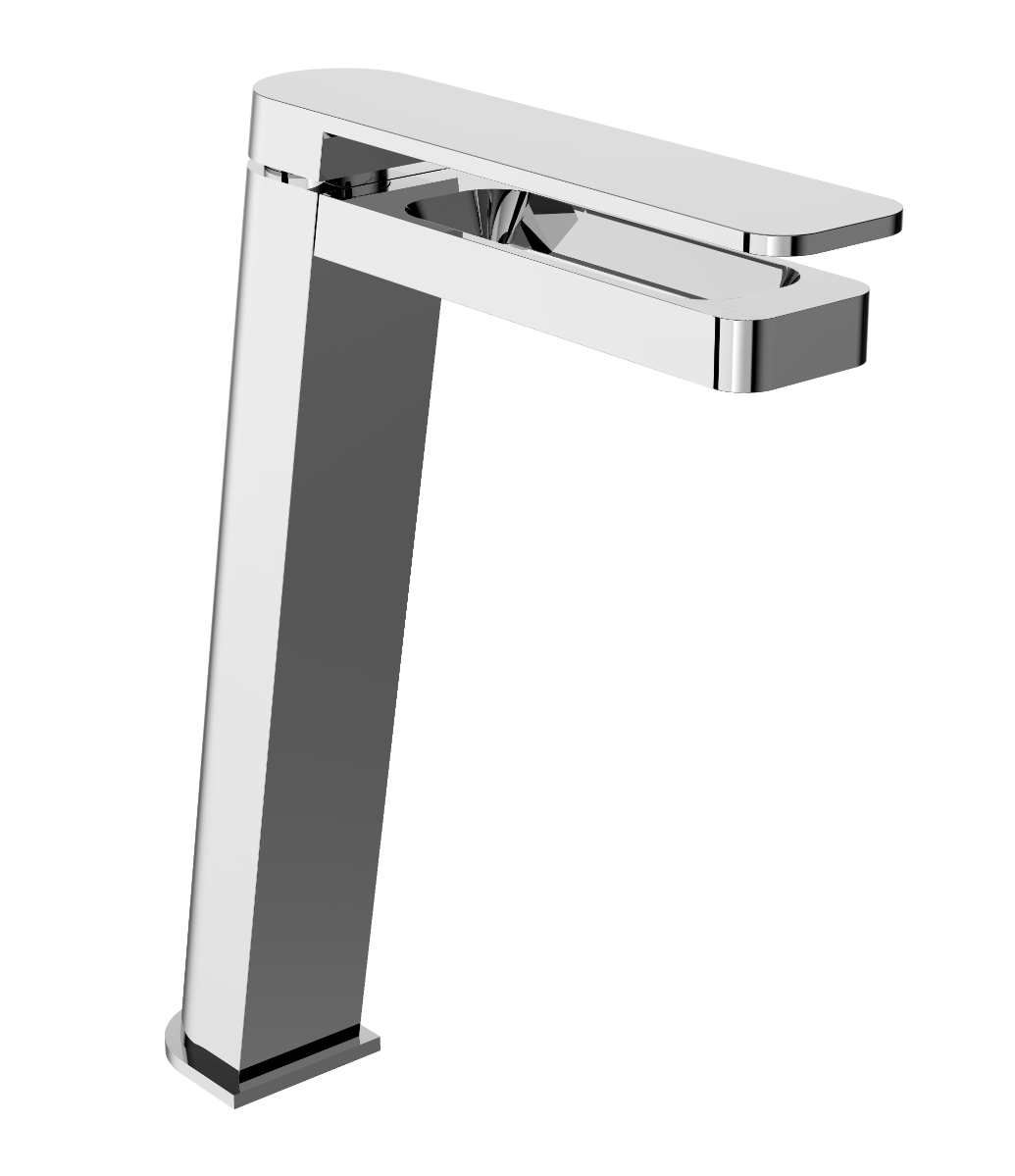 JTP AXEL Single Lever Tall Basin Mixer - Chrome - 74009 - TAP 'N' SHOWER