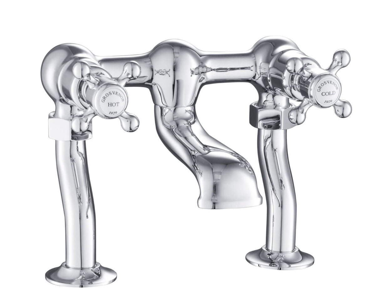 JTP Deck Mounted Bath Filler - Chrome - 76223 - TAP 'N' SHOWER