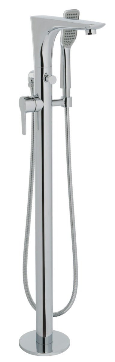 JTP Amore Floor Standing Bath Shower Mixer - Chrome - 79534 - TAP 'N' SHOWER