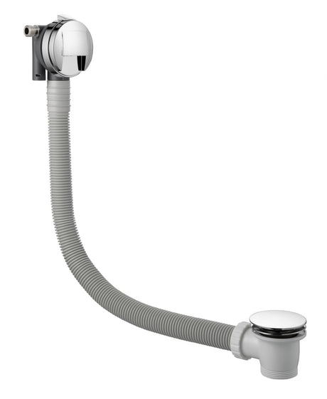 JTP Slimline Click-Clack exofil 60cm - Chrome - 809A7CC