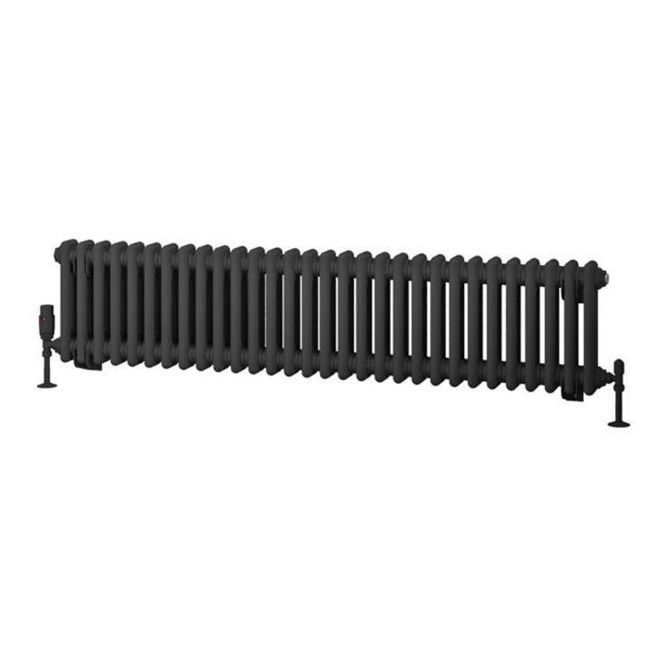 Eastbrook Rivassa Traditional Two Column Radiator 300mm x 1373mm - Matt Anthracite - 81.0022 - TAP 'N' SHOWER