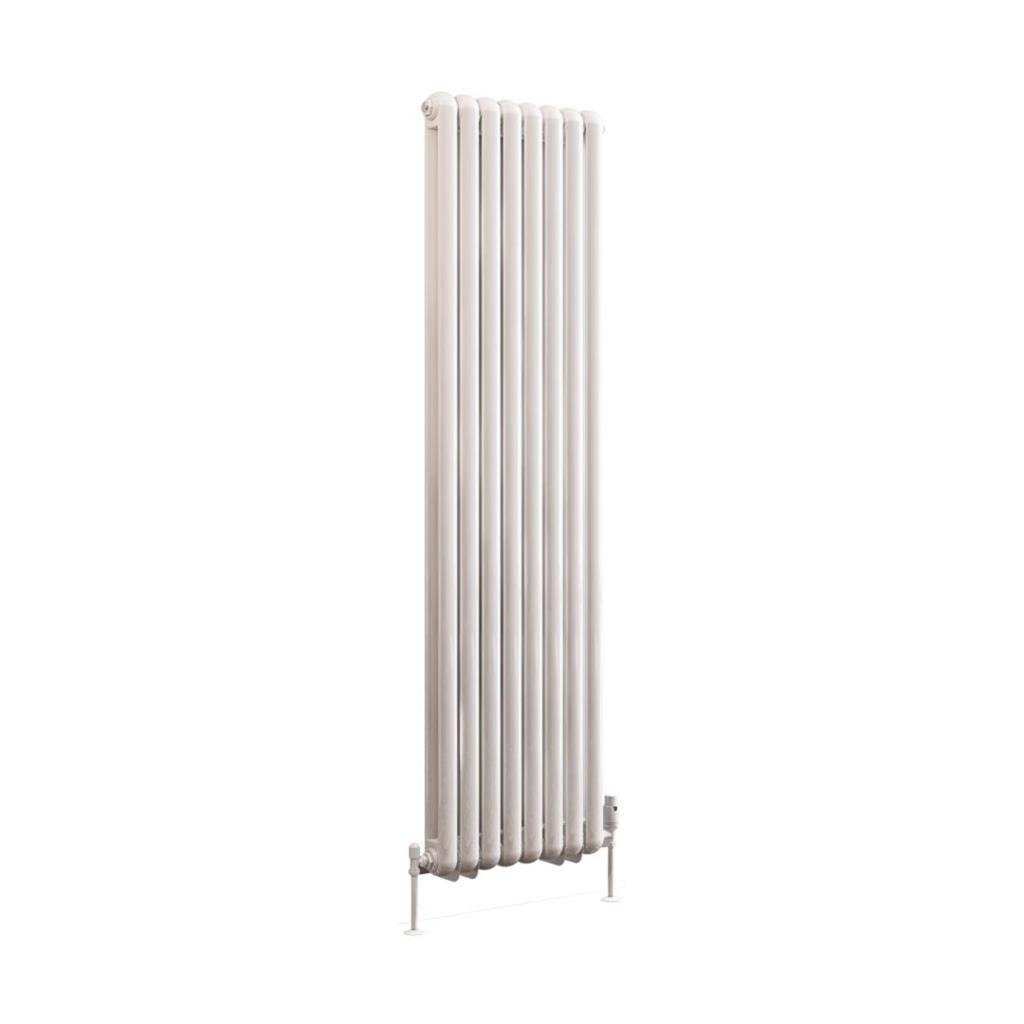Eastbrook Rubano Vertical Column Radiator 1800mm x 503mm - Gloss White - 81.0059 - TAP 'N' SHOWER