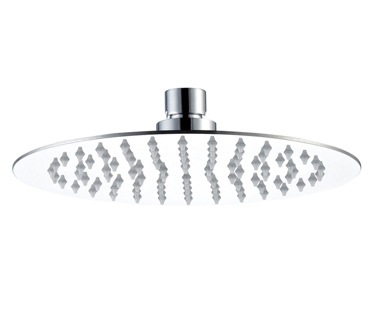 JTP Round Ultra - thin Overhead Shower 400mm - Chrome - GLR400 - TAP 'N' SHOWER