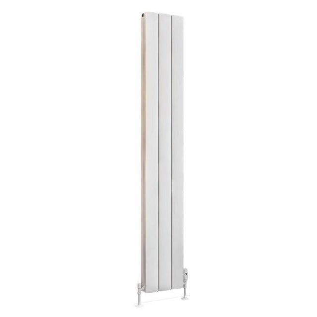 Eastbrook Guardia Aluminium Vertical Radiator 1800mm x 280mm - Matt White - 86.0029 - TAP 'N' SHOWER