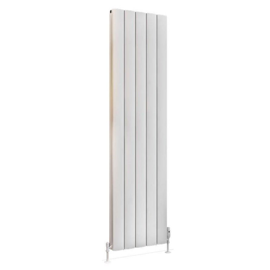 Eastbrook Guardia Aluminium Vertical Radiator 1800mm x 470mm - Matt White - 86.0035 - TAP 'N' SHOWER