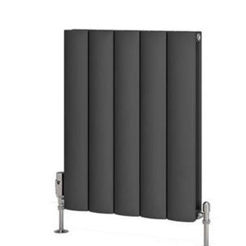 Eastbrook Guardia Aluminium Horizontal Radiator 600mm x 470mm - Matt Anthracite - 86.0039 - TAP 'N' SHOWER