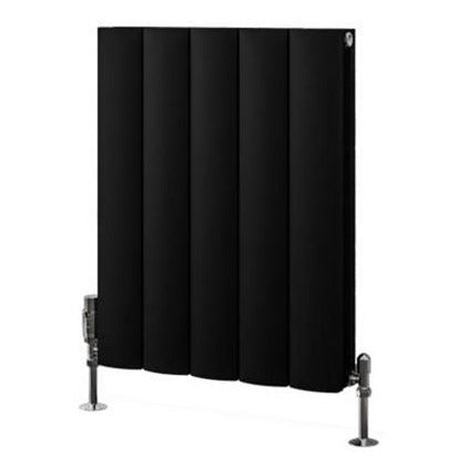 Eastbrook Guardia Aluminium Horizontal Radiator 600mm x 470mm - Matt Black - 86.0040 - TAP 'N' SHOWER