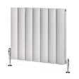 Eastbrook Guardia Aluminium Horizontal Radiator 600mm x 660mm - Matt White - 86.0041 - TAP 'N' SHOWER