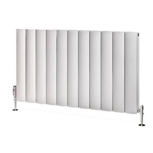 Eastbrook Guardia Aluminium Horizontal Radiator 600mm x 1040mm - Matt White - 86.0047 - TAP 'N' SHOWER