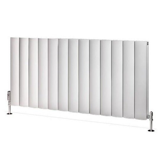 Eastbrook Guardia Aluminium Horizontal Radiator 600mm x 1230mm - Matt White - 86.0050 - TAP 'N' SHOWER
