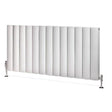 Eastbrook Guardia Aluminium Horizontal Radiator 600mm x 1230mm - Matt White - 86.0050 - TAP 'N' SHOWER