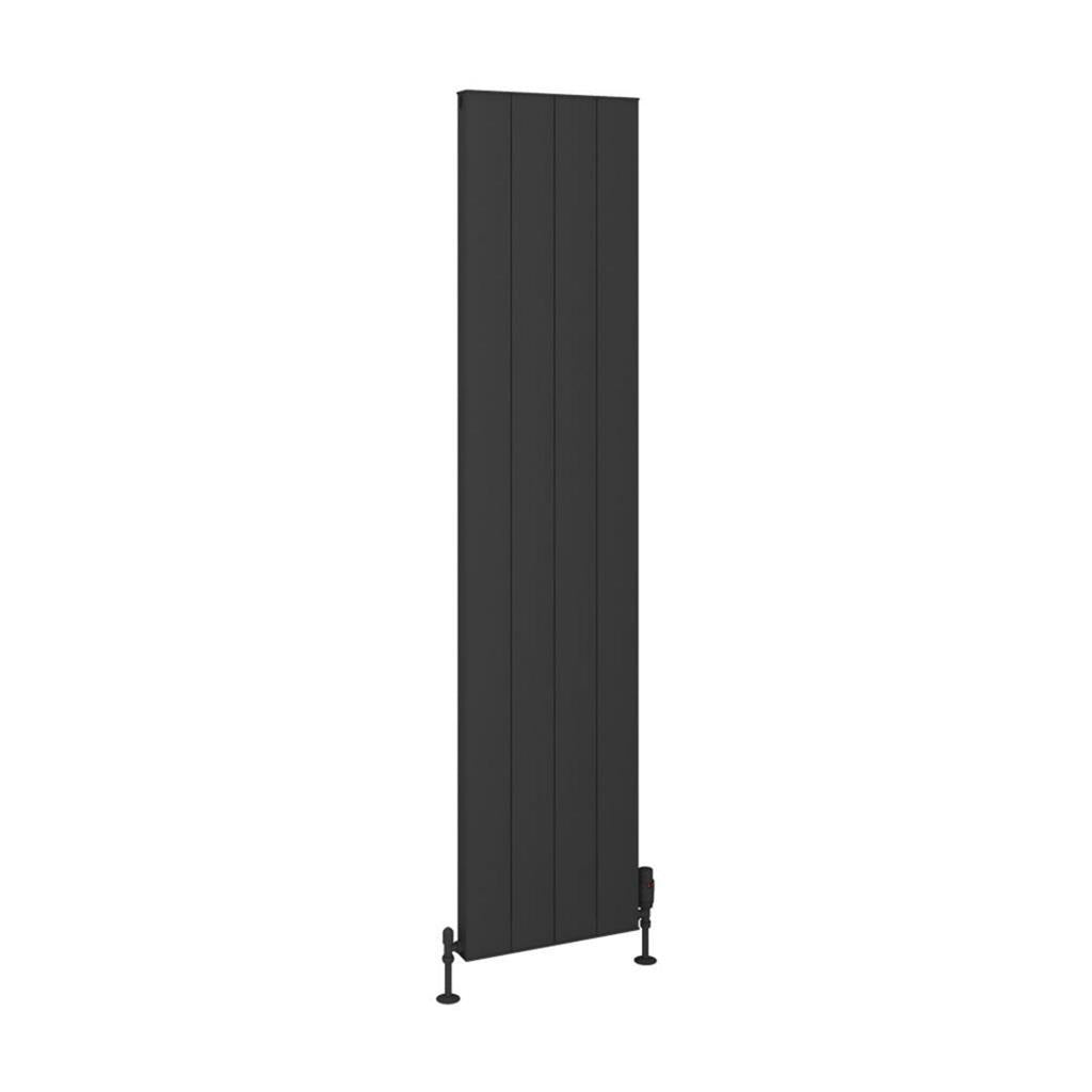 Eastbrook Vesima Aluminium Vertical Radiator 1800mm x 403mm - Matt Anthracite - 86.0084 - TAP 'N' SHOWER