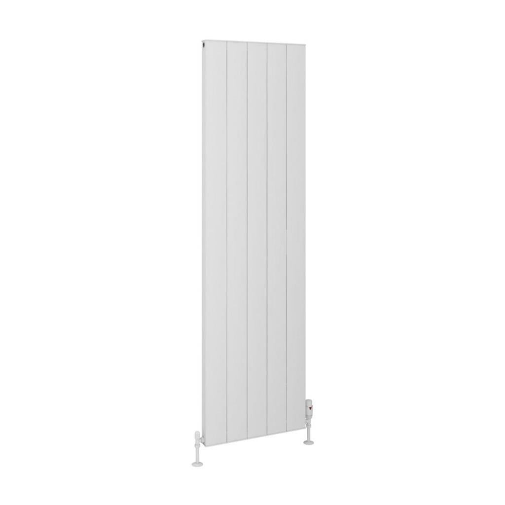 Eastbrook Vesima Aluminium Vertical Radiator 1800mm x 503mm - Matt White - 86.0086 - TAP 'N' SHOWER